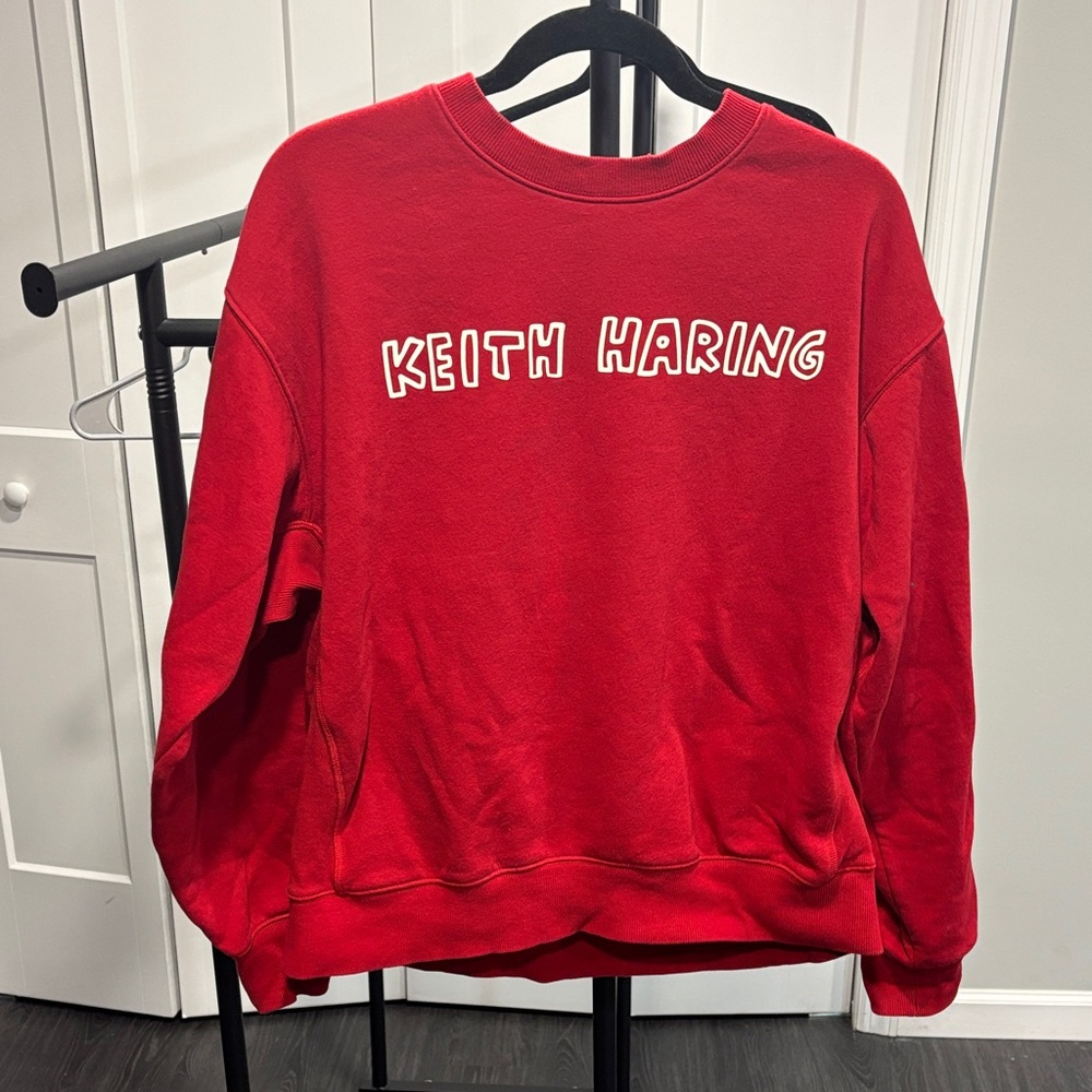 H&M Red Crewneck Men's Sweater